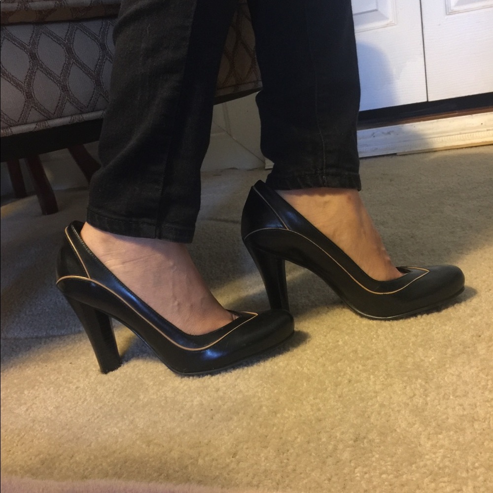 Black heels